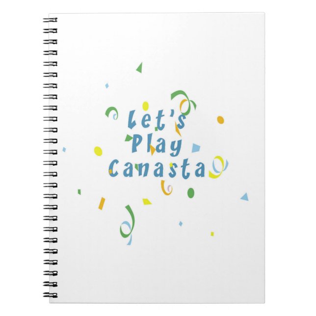 Caderno Espiral Vamos Play Canasta (Frente)