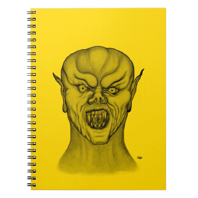Caderno Espiral Vampiro (Frente)