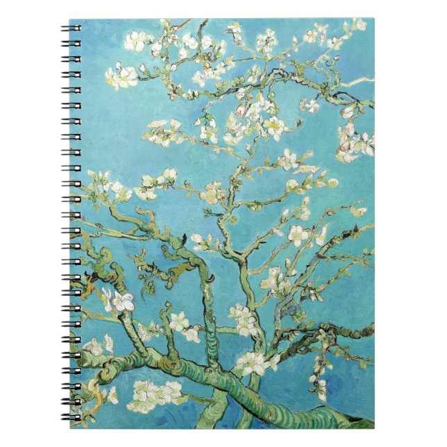 Caderno Espiral Van Gogh Almond Blossoms (Frente)