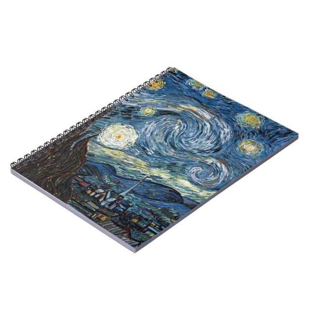 Caderno Espiral Van Gogh Starry Night (Left Side)