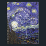 Caderno Espiral Van Gogh Starry Night<br><div class="desc">Van Gogh Starry Night</div>