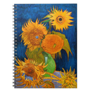Caderno Espiral Van Gogh Sunflower