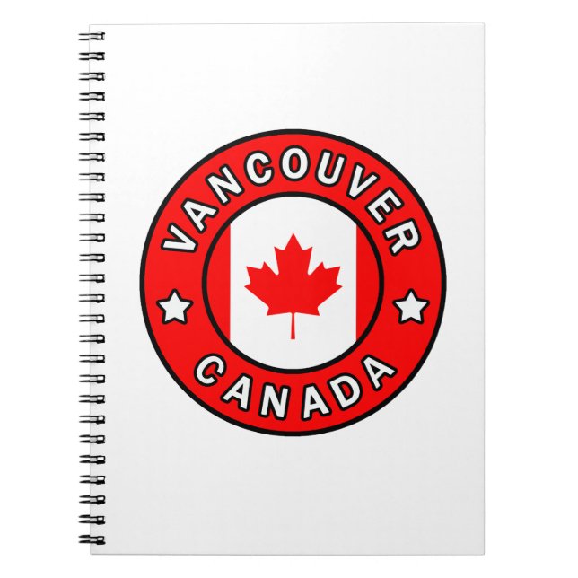 Caderno Espiral Vancouver Canadá (Frente)