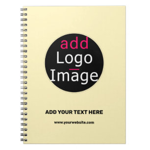 Caderno Espiral Vanilla Empresarial Personalizável Moderno