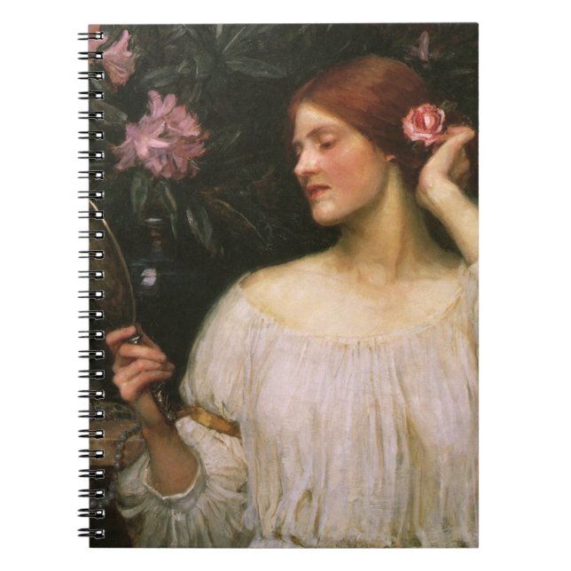 Caderno Espiral Vanity por John William Waterhouse (Frente)