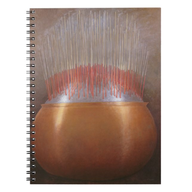 Caderno Espiral Varas do incenso (Frente)