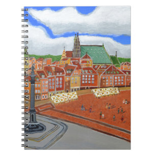 Caderno Espiral Varsóvia-Centro Histórico