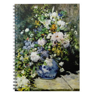 Caderno Espiral Vaso das flores