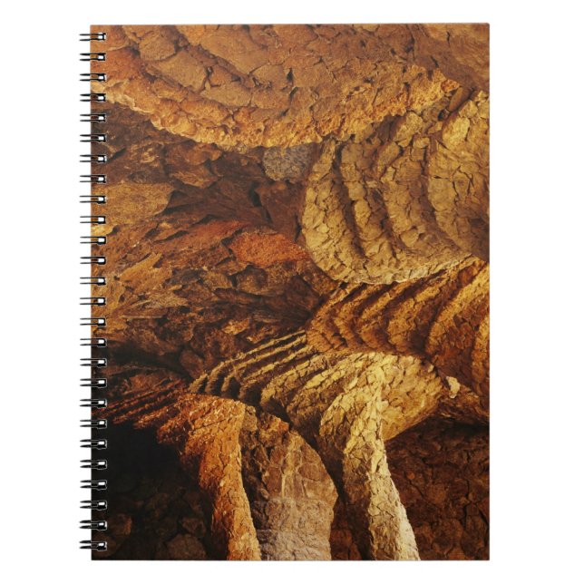 Caderno Espiral Vault interior (pedra) (Frente)