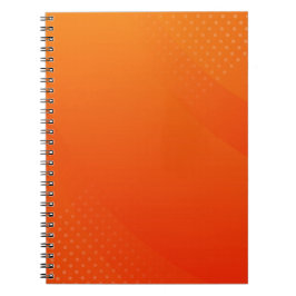 CADERNO ESPIRAL VAZIO CRIE O SEU PRÓPRIO DIÁRIO DE LARANJA