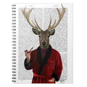 Caderno Espiral Veado em Jaqueta