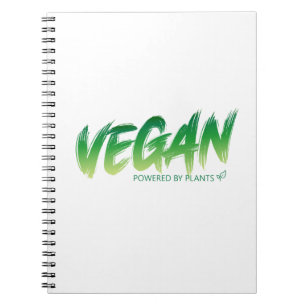 Caderno Espiral Vegan - Alimentado por plantas