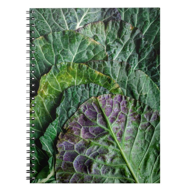 Caderno Espiral Vegetal verde (Frente)