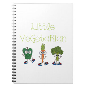 Caderno Espiral Vegetariano pequeno