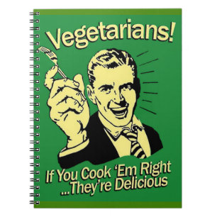 Caderno Espiral vegetarianos