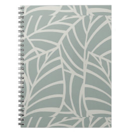Caderno Espiral Veias Botânicas Minimalistas