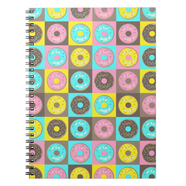Caderno Espiral Veja as Rosquinhas! (Frente)