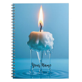 Caderno Espiral Vela Flutuante Elegante