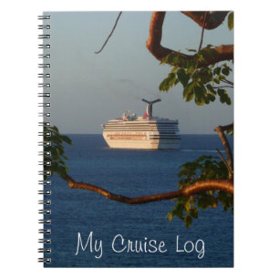 Caderno Espiral Velejar longe no Sunset I Fotografia de Férias de