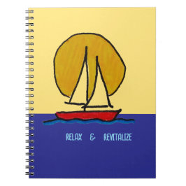 Caderno Espiral Velero ao Sol