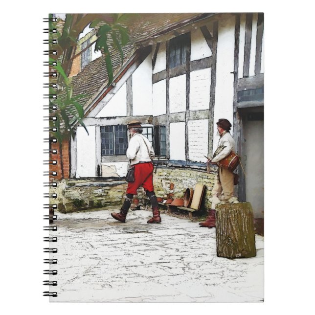 CADERNO ESPIRAL VELHA INGLATERRA (Frente)