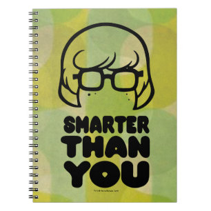 Caderno Espiral Velma "Smarter Than You" Graphic