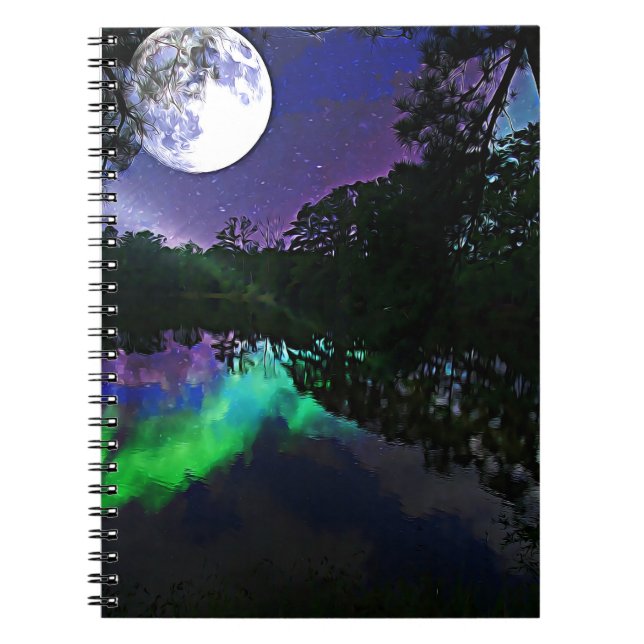 Caderno Espiral Velvet Night (Frente)