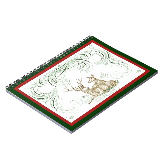 Caderno Espiral Vendedor de Natal (Left Side)