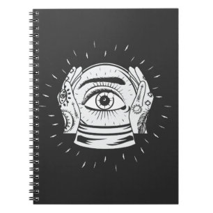 Caderno Espiral Vendedores da Fortune de Ball Crystal