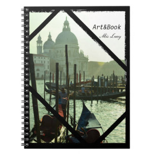Caderno Espiral Veneza, Arquitetura, Gondolas (Notebook)
