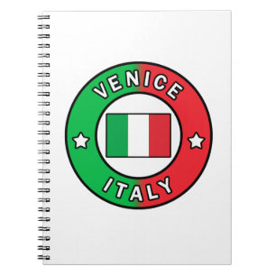 Caderno Espiral Veneza Itália