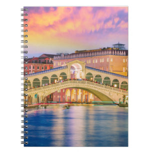 Caderno Espiral Veneza Itália