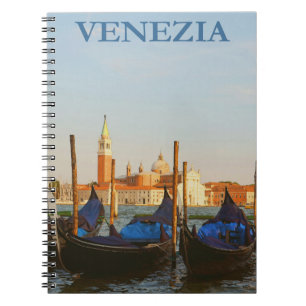 Caderno Espiral Veneza Itália