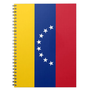 Caderno Espiral Venezuela Flag