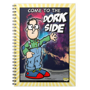 Caderno Espiral Venha Ao Lado Do Dork