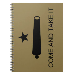 Caderno Espiral Venha & Leve! Bandeira de Batalha do Estado do Tex