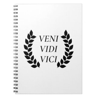 Caderno Espiral Veni Vidi Vici