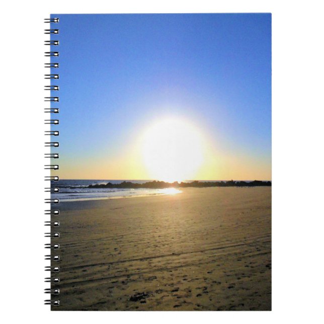 Caderno Espiral Venice Beach Sunset (Frente)