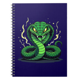Caderno Espiral Venomous Snake – Danger and Precision