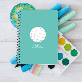 Caderno Espiral Ventilador de voleibol