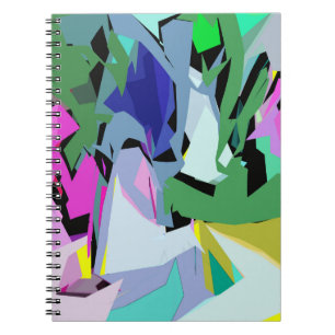 Caderno Espiral Vento colorido