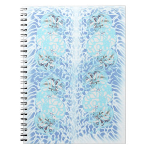 Caderno Espiral Vento de Abstrato de Arte para Notebook Spiral