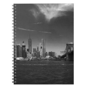 Caderno Espiral ver em 2 produtos Panorâmica Black White Brooklyn