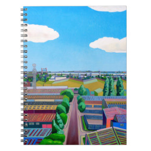 Caderno Espiral Verão da entrada de Tamisa