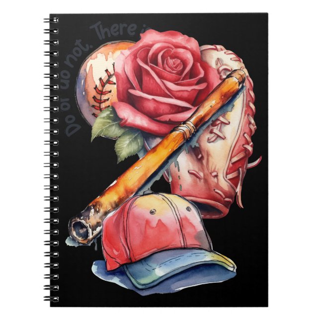 Caderno Espiral Verão de Softball (Frente)