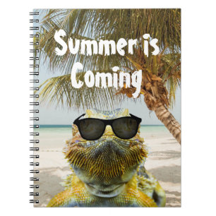 Caderno Espiral Verão está chegando