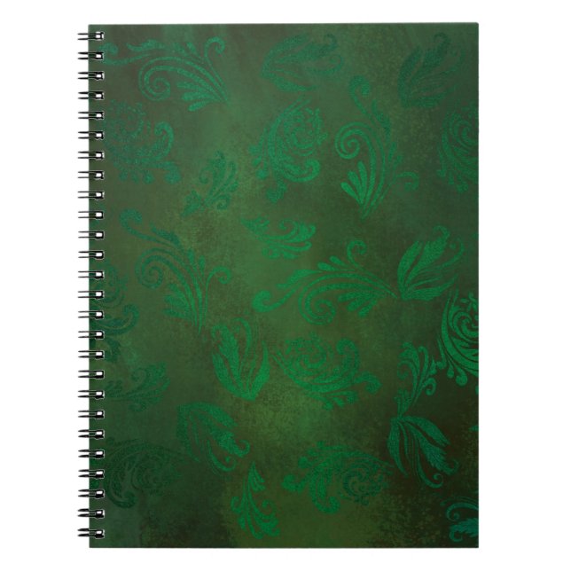 Caderno Espiral Verde (Frente)