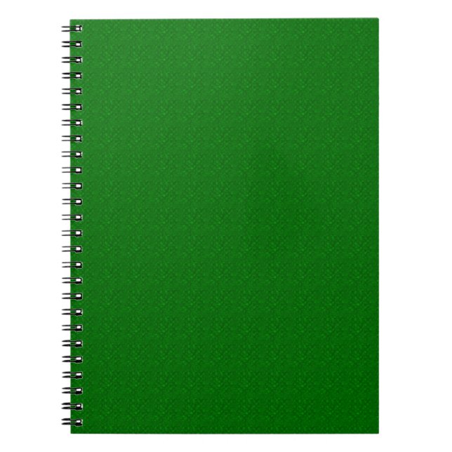 Caderno Espiral Verde Feliz (Frente)