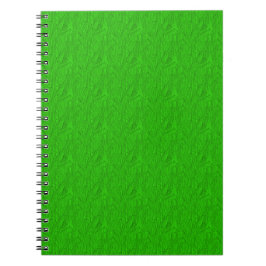 Caderno Espiral Verde-Grama
