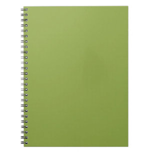 Caderno Espiral Verde Lima Moderado Cor Sólida